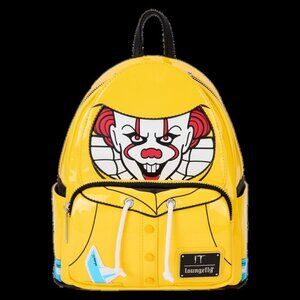 It Pennywise Raincoat Cosplay Glow Mini Backpack NWT​​